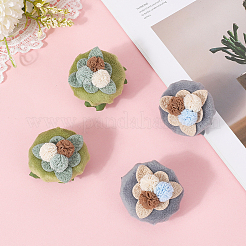 4Pcs 2 Colors Cotton Door Knob Cover&nbsp;DIY-GF0011-48