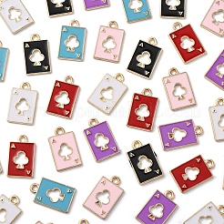48Pcs 6 Colors Alloy Pendant&nbsp;ENAM-FS0002-61