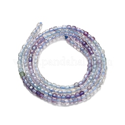 Natural Fluorite Beads Strands&nbsp;G-L634-D07-2.5x2.5mm
