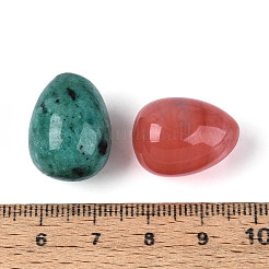 Natural & Synthetic Gemstone Egg Display Decorations&nbsp;G-N353-09