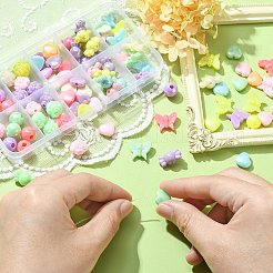 Opaque Acrylic Beads&nbsp;MACR-CJ0001-64