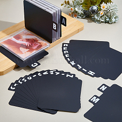 26Pcs Plastic Vinyl Record Dividers&nbsp;AJEW-WH20096-97