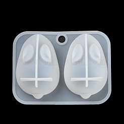 3D Rabbit Food Grade Silicone Molds&nbsp;DIY-F147-01