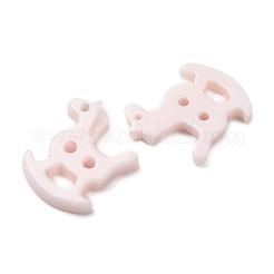 2-Hole Opaque Resin Buttons&nbsp;RE-CBA3698-23