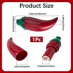 Chili Shape Plastic Needle Storage Case&nbsp;AJEW-WH20077-007