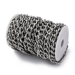 Oxidation Aluminum Cuban Link Chains&nbsp;CHA-S002-01P