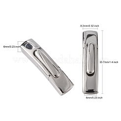 Tarnish Resistant 304 Stainless Steel Bayonet Clasps&nbsp;STAS-P158-01C-P