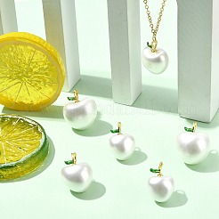 6Pcs 3 Styles Shell Pearl Pendants&nbsp;KK-CJ0003-41