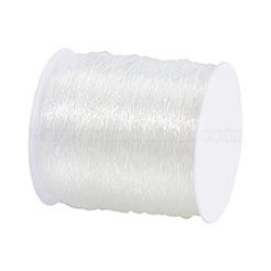 0.8mm Crystal Polyester Threads Transparent Jewelry Bracelet Beading Wire Cords&nbsp;EW-PH0001-0.8mm-02