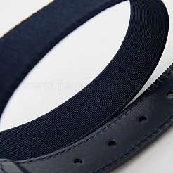 1Pc Imitation Leather & Polyester Elastic Softball Belts&nbsp;AJEW-CL0001-37A