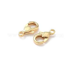 Rhombus Brass Lobster Claw Clasps&nbsp;KK-H083-16G