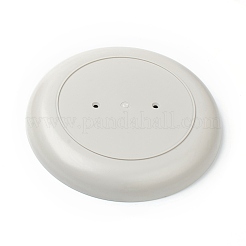 Round ABS Plastic Desktop Storage Tray&nbsp;AJEW-H113-A02