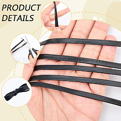 4 Yards 2 Styles Flat PU Leather Cord&nbsp;WL-CL0001-27