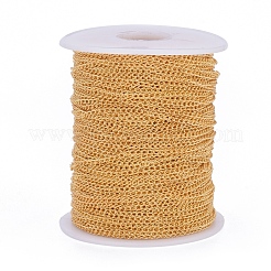 Brass Twisted Chains&nbsp;CHC-S107-G-NF