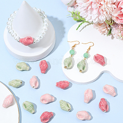 30Pcs 3 Colors Handmade Porcelain Beads&nbsp;PORC-PA0001-14