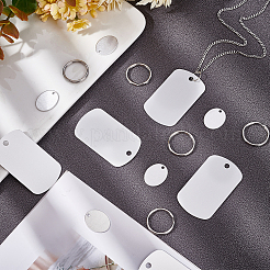 Blank Pendants Key Chain DIY Making Kit&nbsp;DIY-GA0002-50