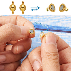 Brass Magnetic Clasps&nbsp;LS-KK-TA0007-32
