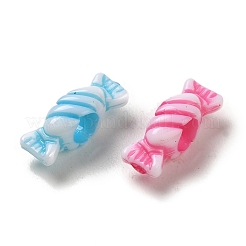 Opaque Acrylic European Large Hole Beads&nbsp;OACR-E039-31
