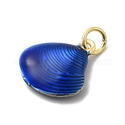 Brass Enamel Charms&nbsp;KK-A268-08G-04