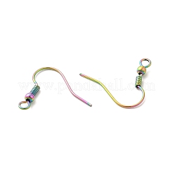 Ion Plating(IP) 304 Stainless Steel Earring Hooks&nbsp;STAS-F075-41MC