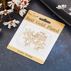 10Pcs Rack Plating Brass Pendants&nbsp;KK-BBC0016-12