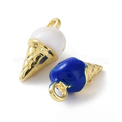 Rack Plating Alloy Enamel Charms&nbsp;PALLOY-Q458-11G