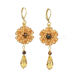 304 Stainless Steel Leverback Dangle Earrings&nbsp;EJEW-MZ00734-02