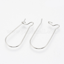 Tarnish Resistant 304 Stainless Steel Hoop Earrings&nbsp;STAS-T031-01