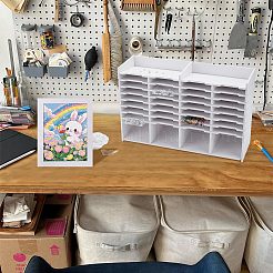 Detachable PVC Diamond Painting Tray Plate Storage Box&nbsp;AJEW-WH0513-75