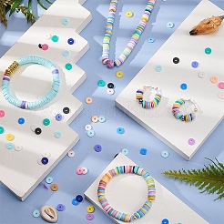 Handmade Polymer Clay Beads&nbsp;CLAY-PH0001-16-6mm