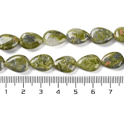 Natural Unakite Beads Strands&nbsp;G-K357-A12-01