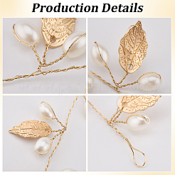 Alloy Flexible Hair Accessories&nbsp;PALLOY-WH20816-001G