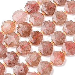 Natural Strawberry Quartz Beads Strands&nbsp;G-H344-A04-01