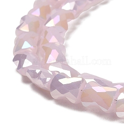 AB Color Plate Glass Beads Strands&nbsp;EGLA-P051-06D-C01