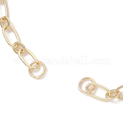3MM Brass Figaro Chain Slider Bracelet Makings&nbsp;AJEW-JB01418