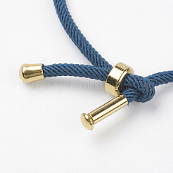 Cotton Twisted Cord Bracelet Making&nbsp;MAK-L012-07