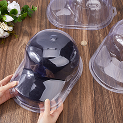3Pcs Plastic Half Hat Stay Baseball Cap Holder&nbsp;AJEW-FH0009-30