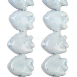 Handmade Porcelain Beads Strands&nbsp;PORC-C007-01