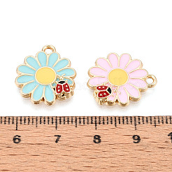 Alloy Enamel Pendants&nbsp;ENAM-N064-03KCG