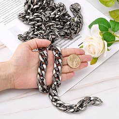 3.28 Feet CCB Plastic Twisted Chains Curb Chain&nbsp;X-CHAC-A001-K16