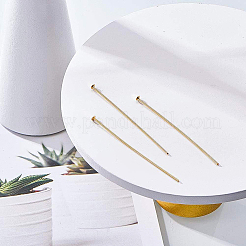 Brass Flat Head Pins&nbsp;KK-BC0004-01-0.7x45