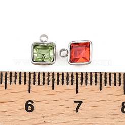 Glass Charms&nbsp;STAS-P437-15A-P
