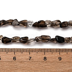 Natural Smoky Quartz Beads Strands&nbsp;G-I389-A31-01B