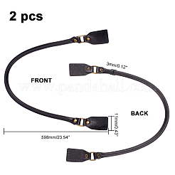 Leather Bag Handles&nbsp;FIND-WH0043-73