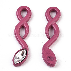 Spray Painted Alloy Pendants&nbsp;PALLOY-S132-224-RS
