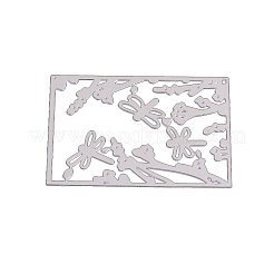 Rectangle with Dragonfly Frame Carbon Steel Cutting Dies Stencils&nbsp;DIY-F028-34