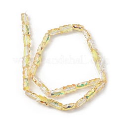 Electroplate Glass Beads Strands&nbsp;EGLA-L045-F-HP02