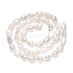 Natural Cultured Freshwater Pearl Beads Strands&nbsp;LS-PEAR-N014-05D