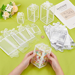 36Pcs 3 Styles Transparent PVC Box&nbsp;CON-BC0007-45