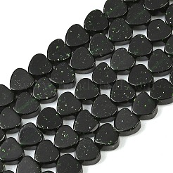 Synthetic Green Goldstone Beads Strands&nbsp;GG-CBA199E-B03-02